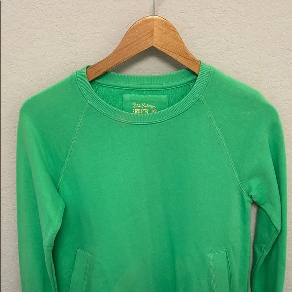 Lilly Pulitzer Vibrant Green Pullover - Picture 3 of 11